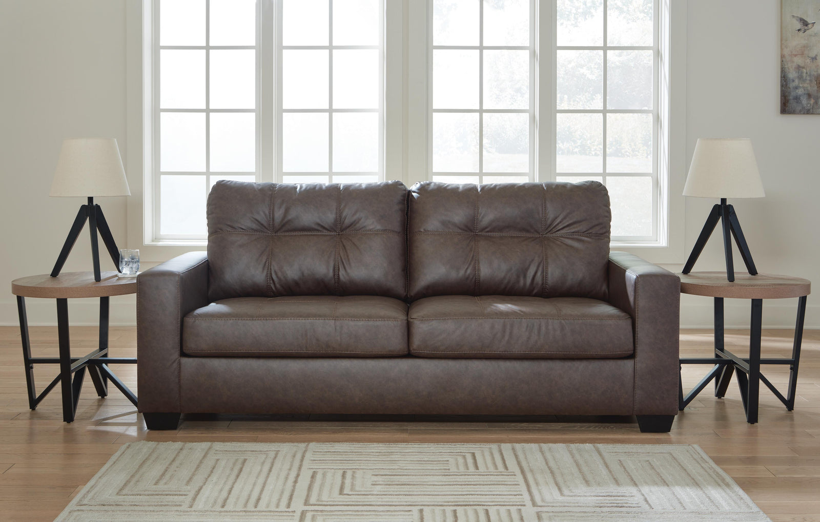 Barlin Mills Sofa - Dark Brown (2)