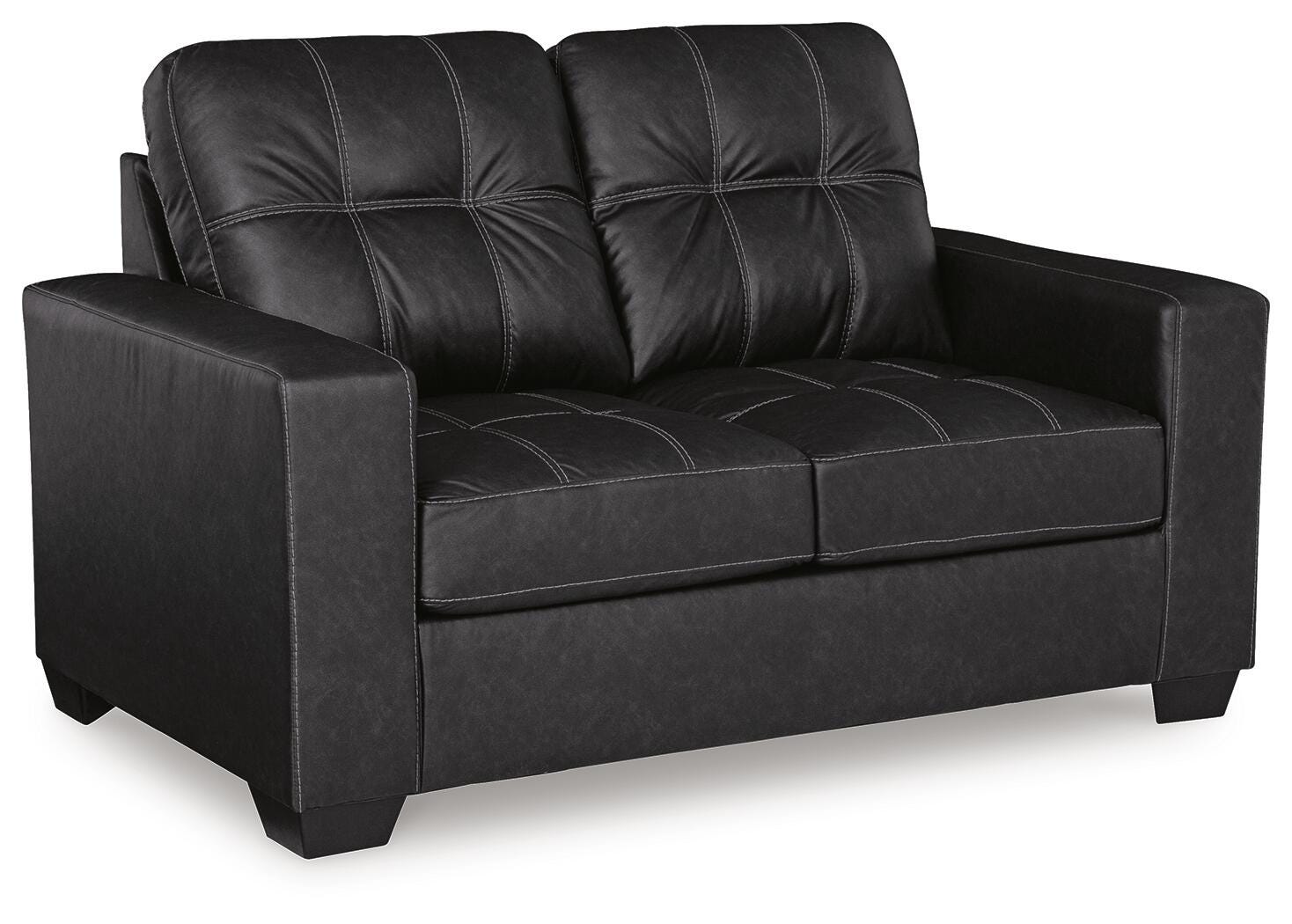 Barlin Mills Loveseat - Black (1)
