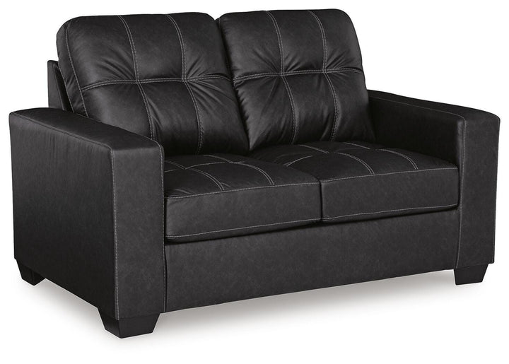 Barlin Mills Loveseat - Black (1)