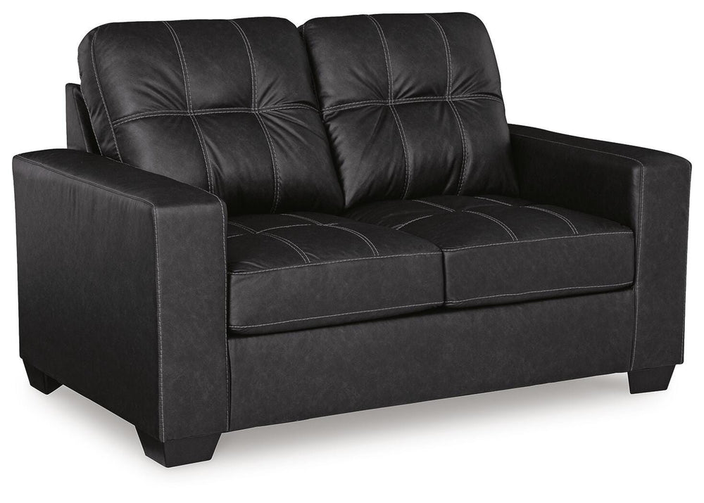 Barlin Mills Loveseat - Black (1)
