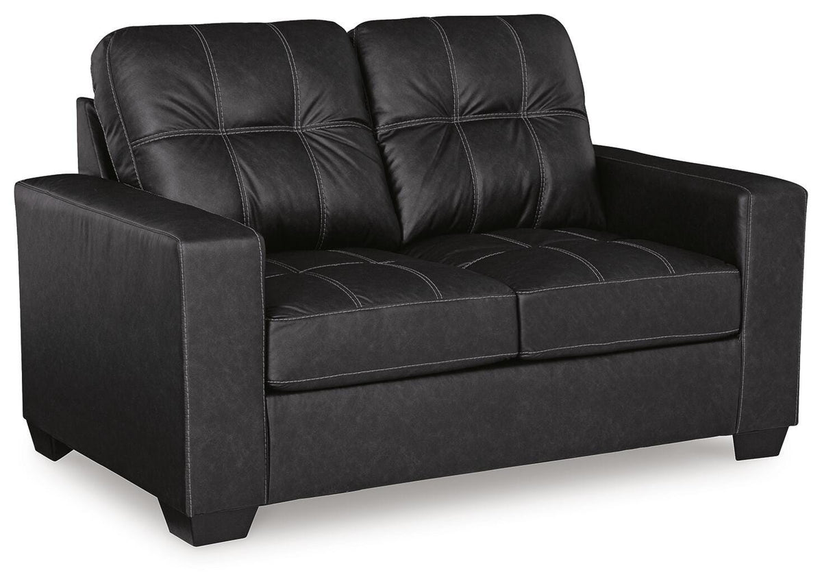 Barlin Mills Loveseat - Black (1)