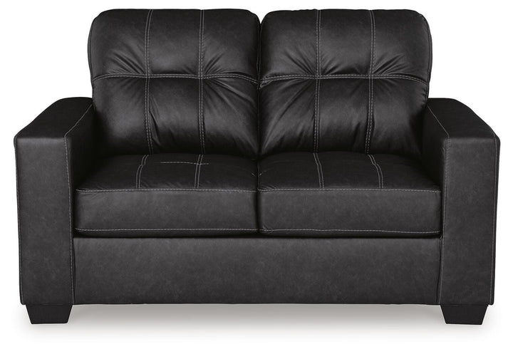 Barlin Mills Loveseat - Black (3)