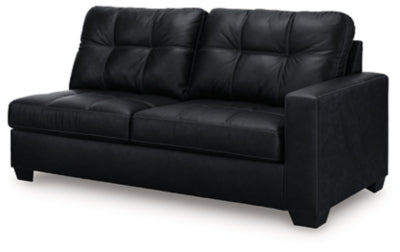 Barlin Mills Right-Arm Facing Sofa - Black