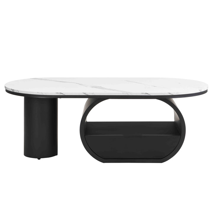 modern-oval-faux-marble-coffee-table-with-storage-drawer