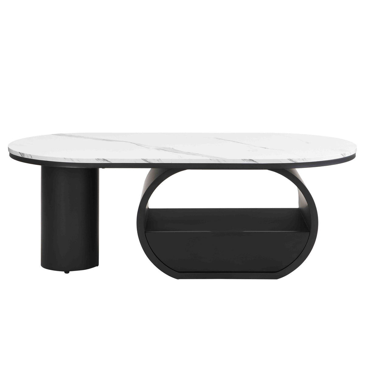 modern-oval-faux-marble-coffee-table-with-storage-drawer