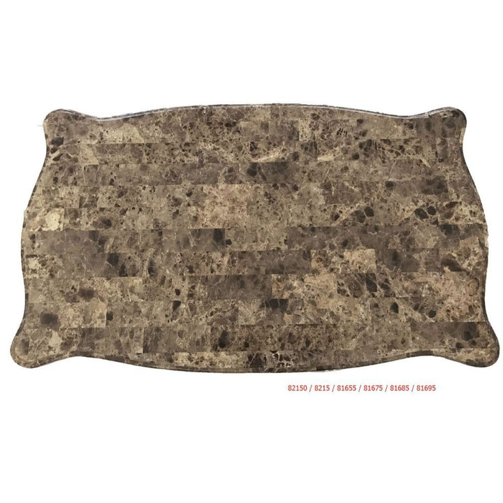 Devayne - Coffee Table - Marble Top & Dark Walnut