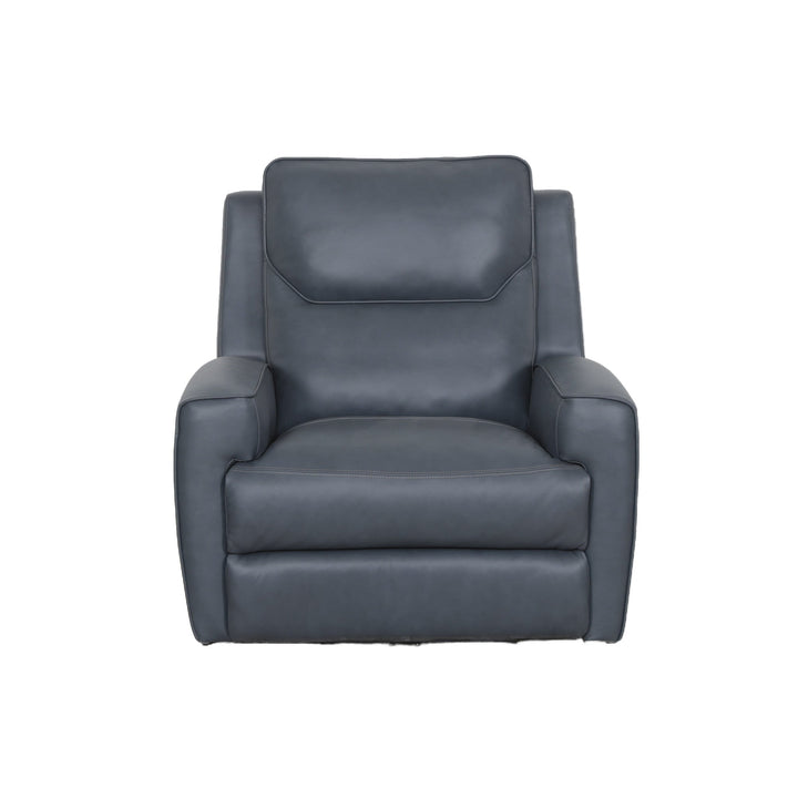 Argo Leather Power Recliner with Power Headrest &amp; Lumbar