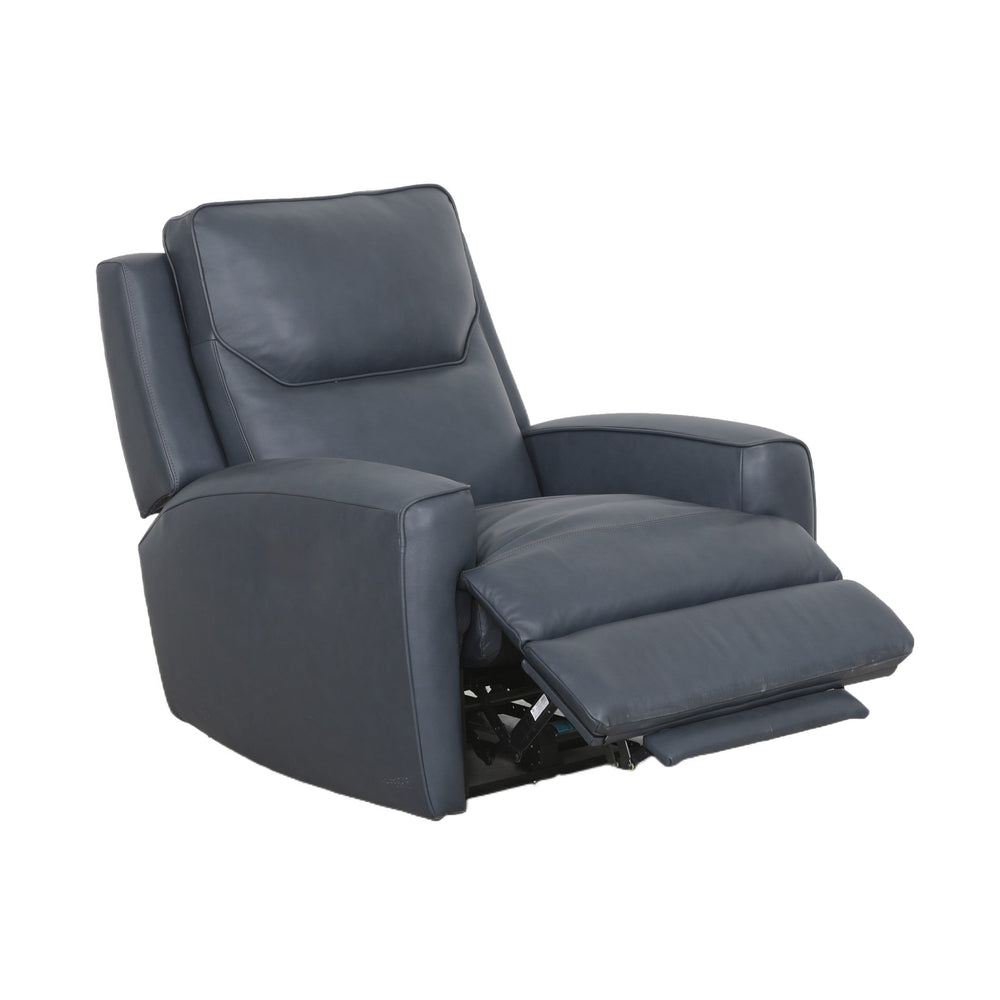 Argo Leather Power Recliner with Power Headrest & Lumbar