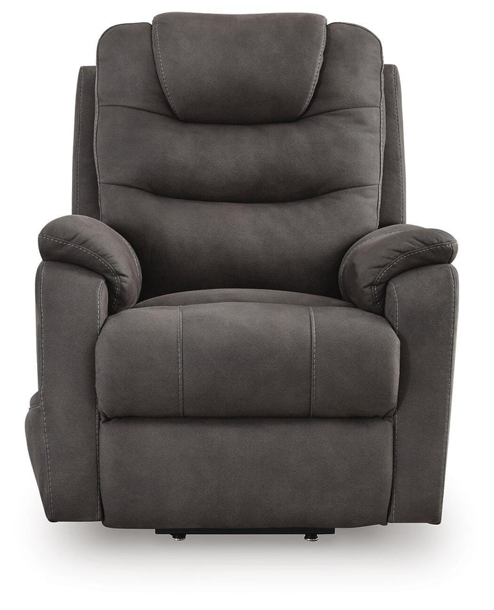 Snowfield Power Lift Recliner - Dark Gray (4)