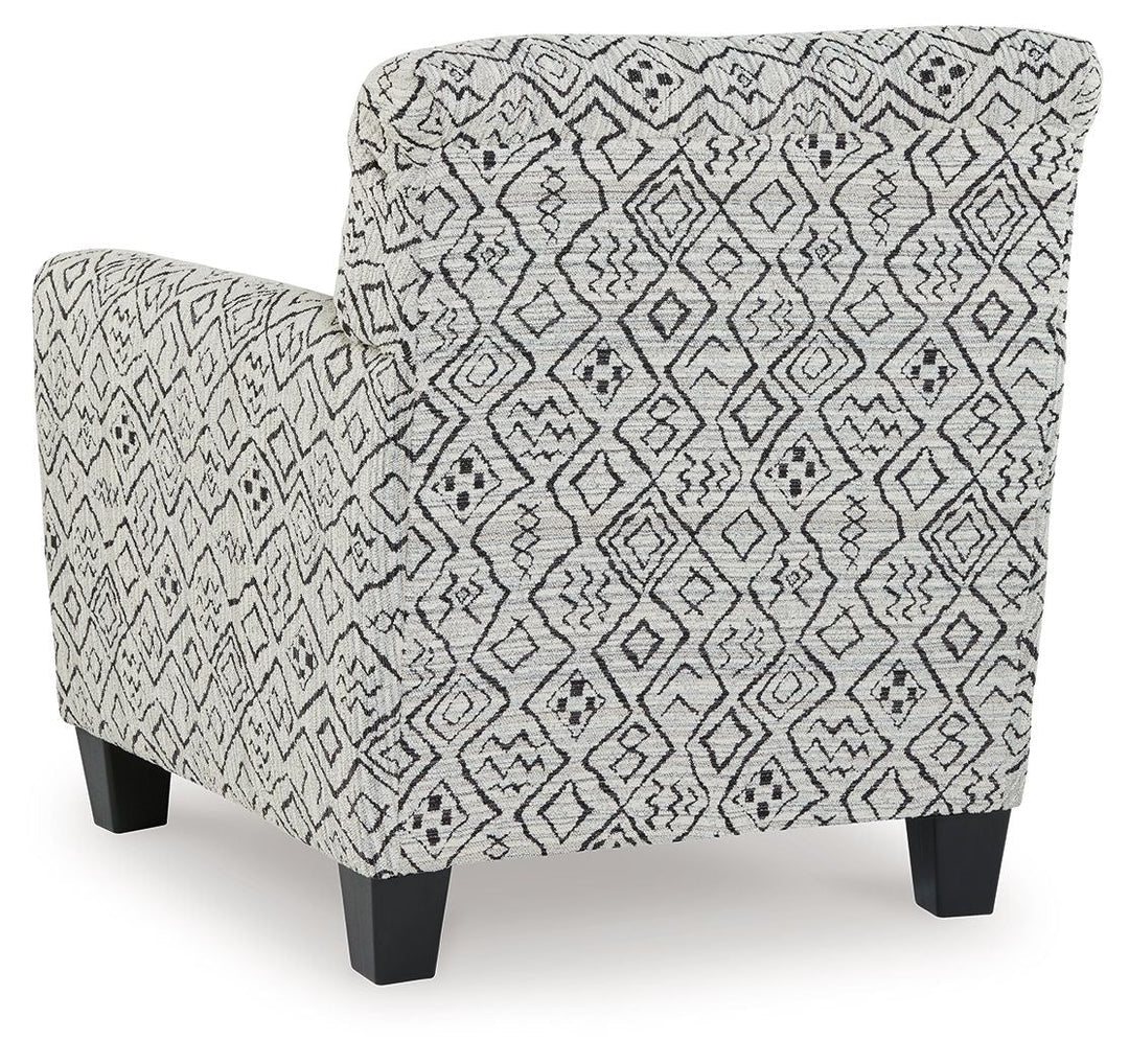 Hayesdale - Accent Chair - Black / Cream