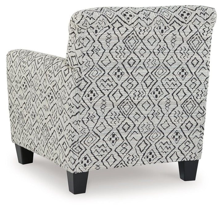 Hayesdale - Accent Chair - Black / Cream