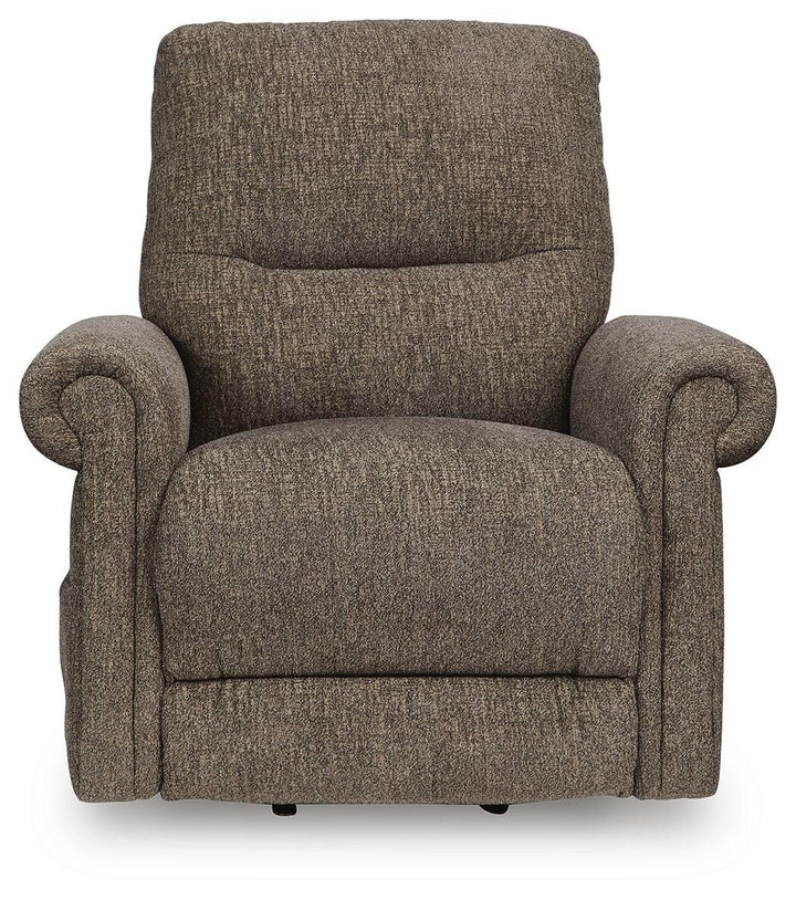 Aureta Power Lift Recliner - Dark Brown (4)