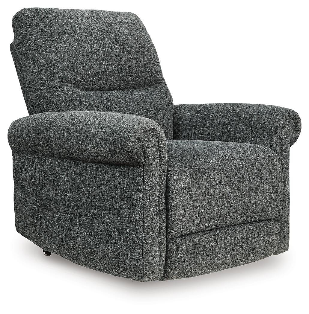Aureta Power Lift Recliner - Dark Gray (1)