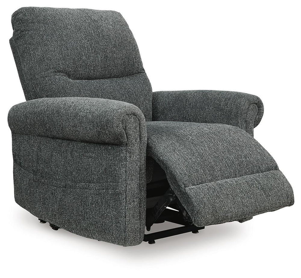 Aureta Power Lift Recliner - Dark Gray (3)