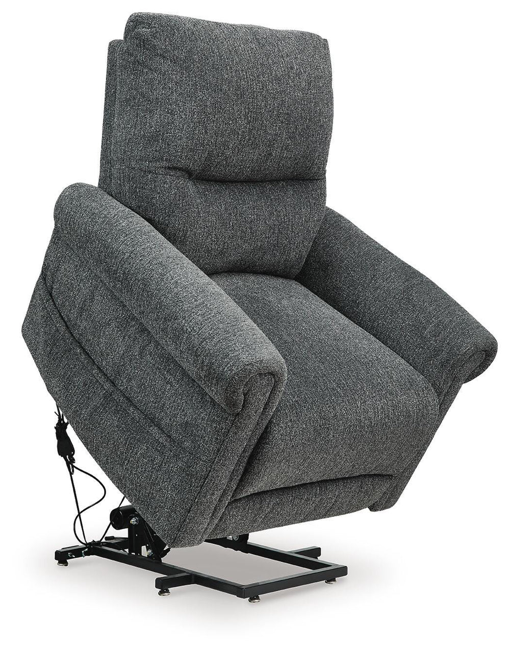 Aureta Power Lift Recliner - Dark Gray (5)