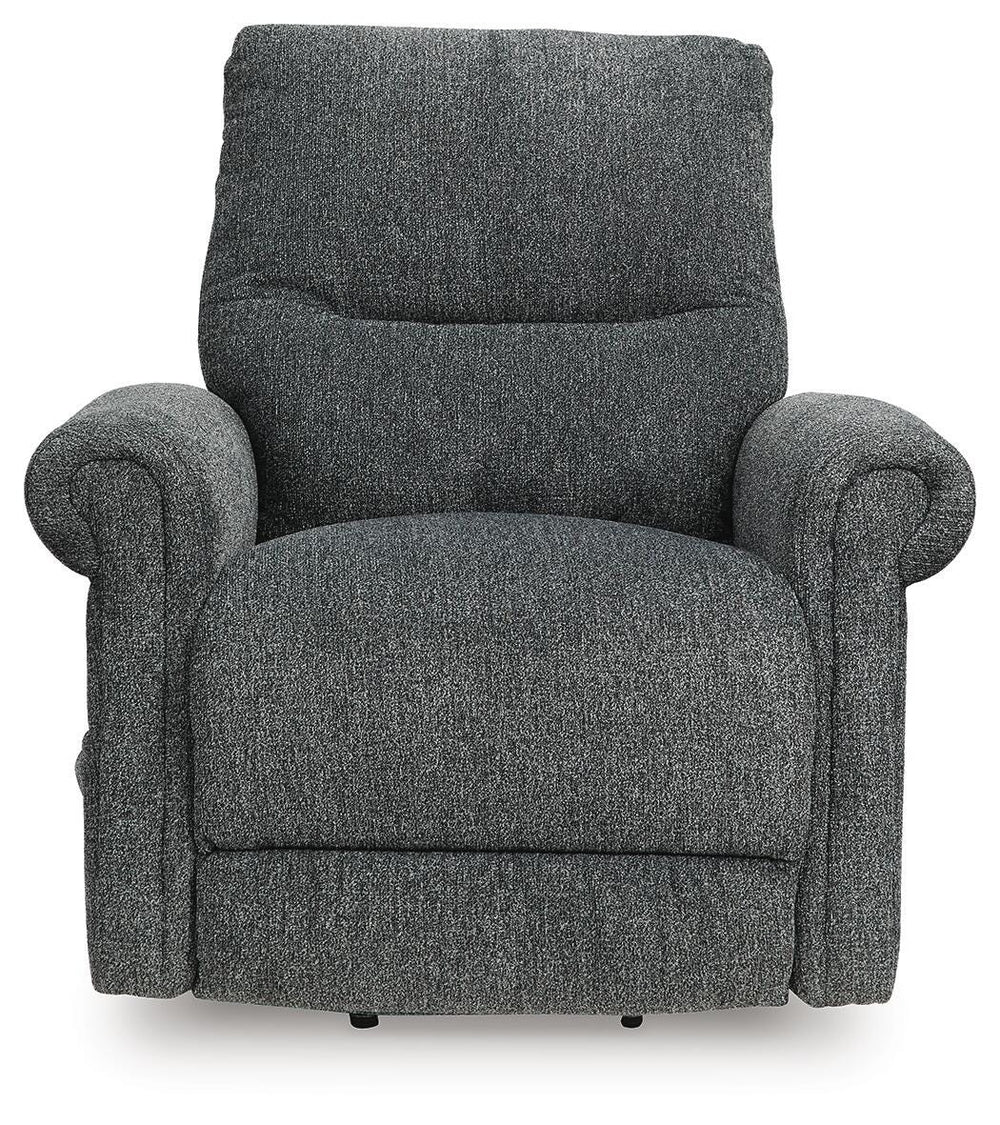 Aureta Power Lift Recliner - Dark Gray (4)