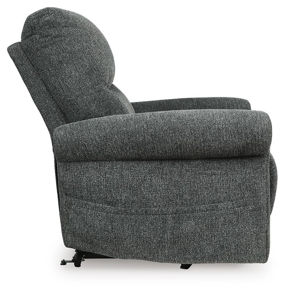 Aureta Power Lift Recliner - Dark Gray (6)