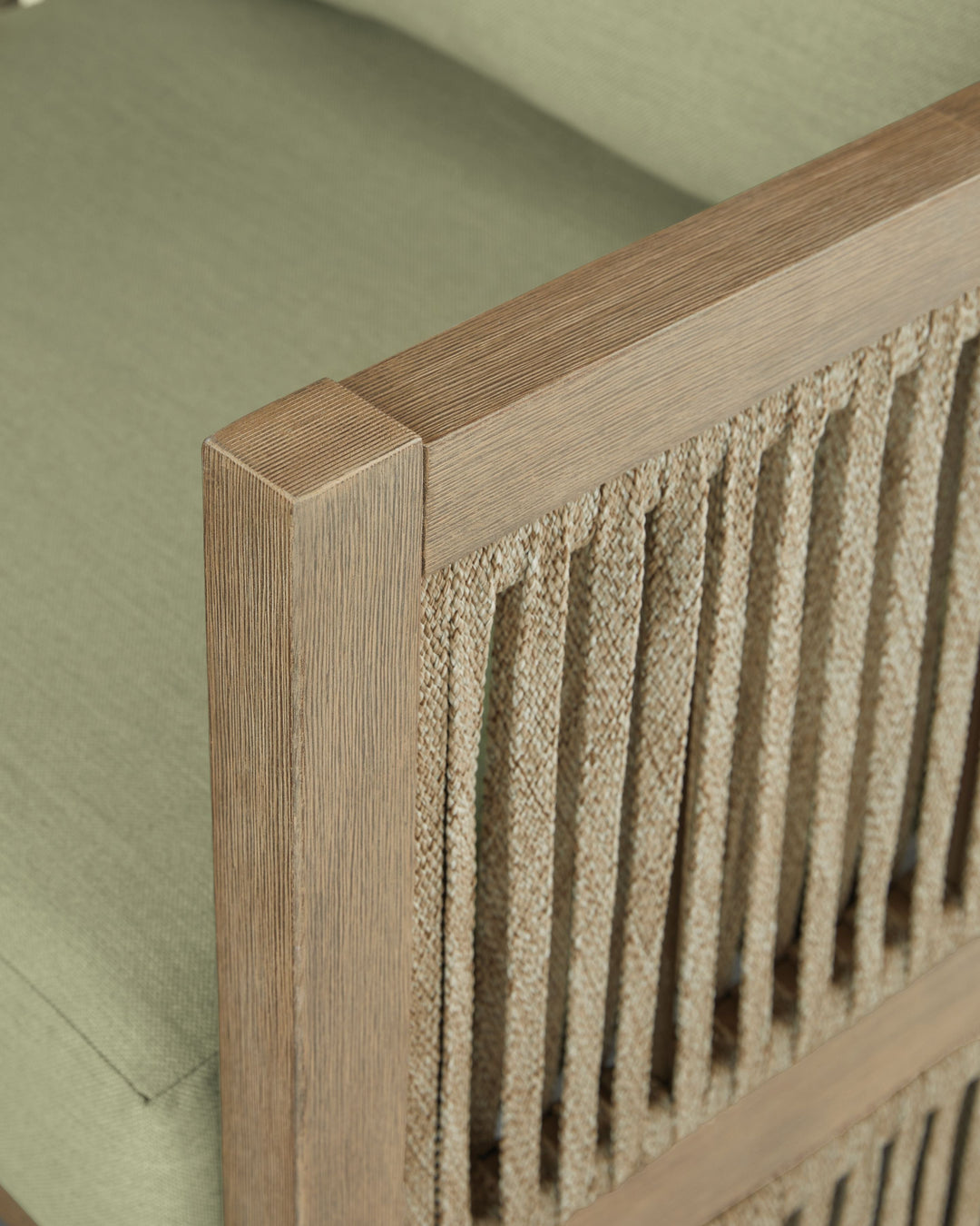 Serena Shores - Lounge Chair With Cushion (Set of 2) - Beige / Green