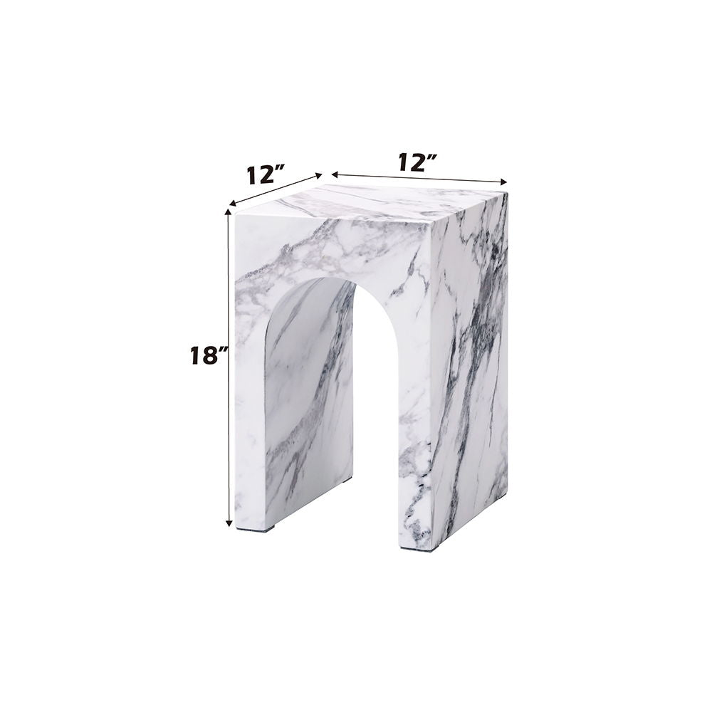 Fritzy - End Table - Engineered Stone