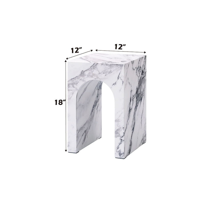 Fritzy - End Table - Engineered Stone