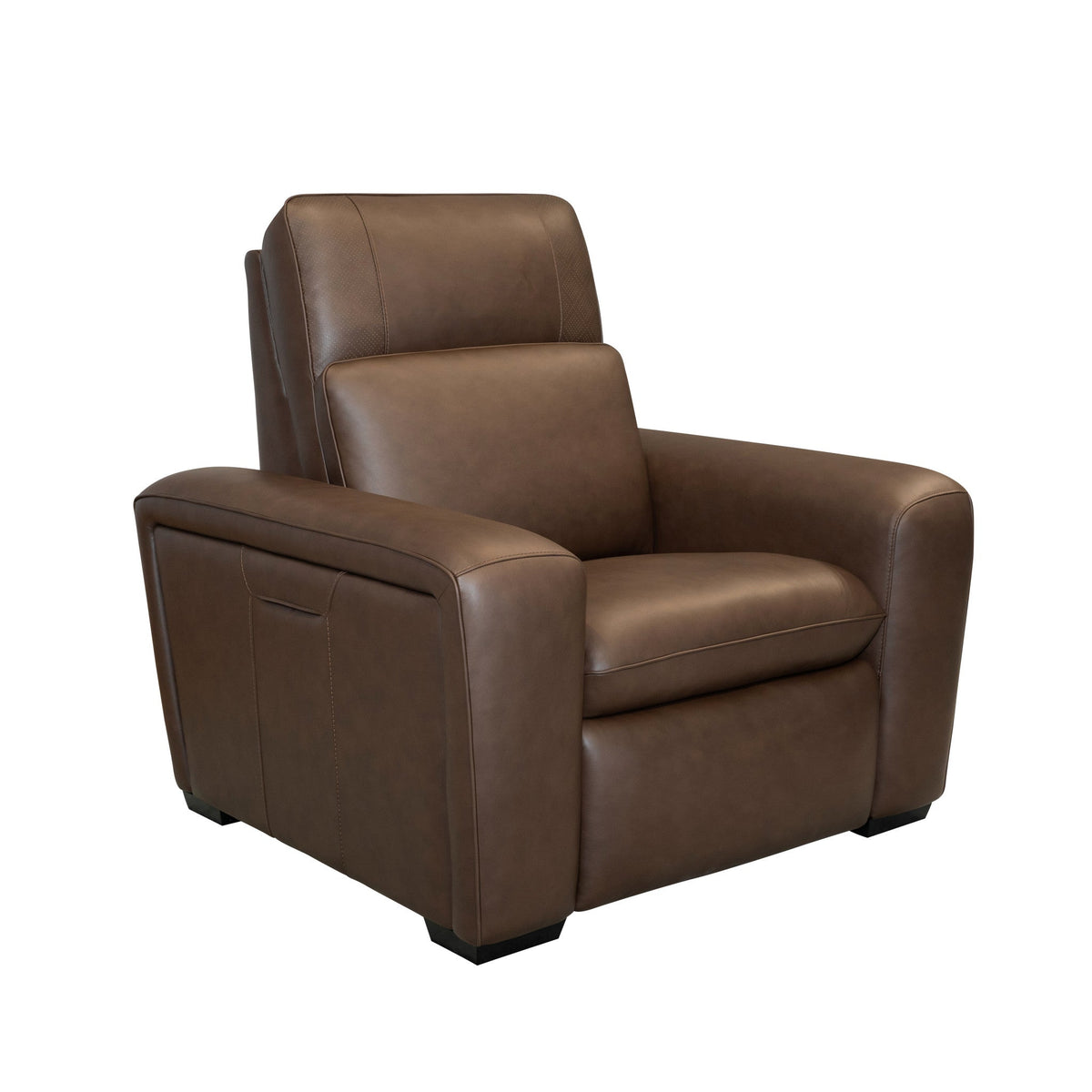 Sense Leather Power Recliner with Power Headrest, Lumbar & Pulse (Cover 36770)