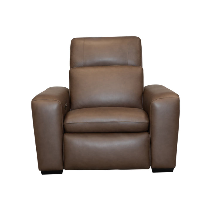 Sense Leather Power Recliner with Power Headrest, Lumbar &amp; Pulse (Cover 36770)