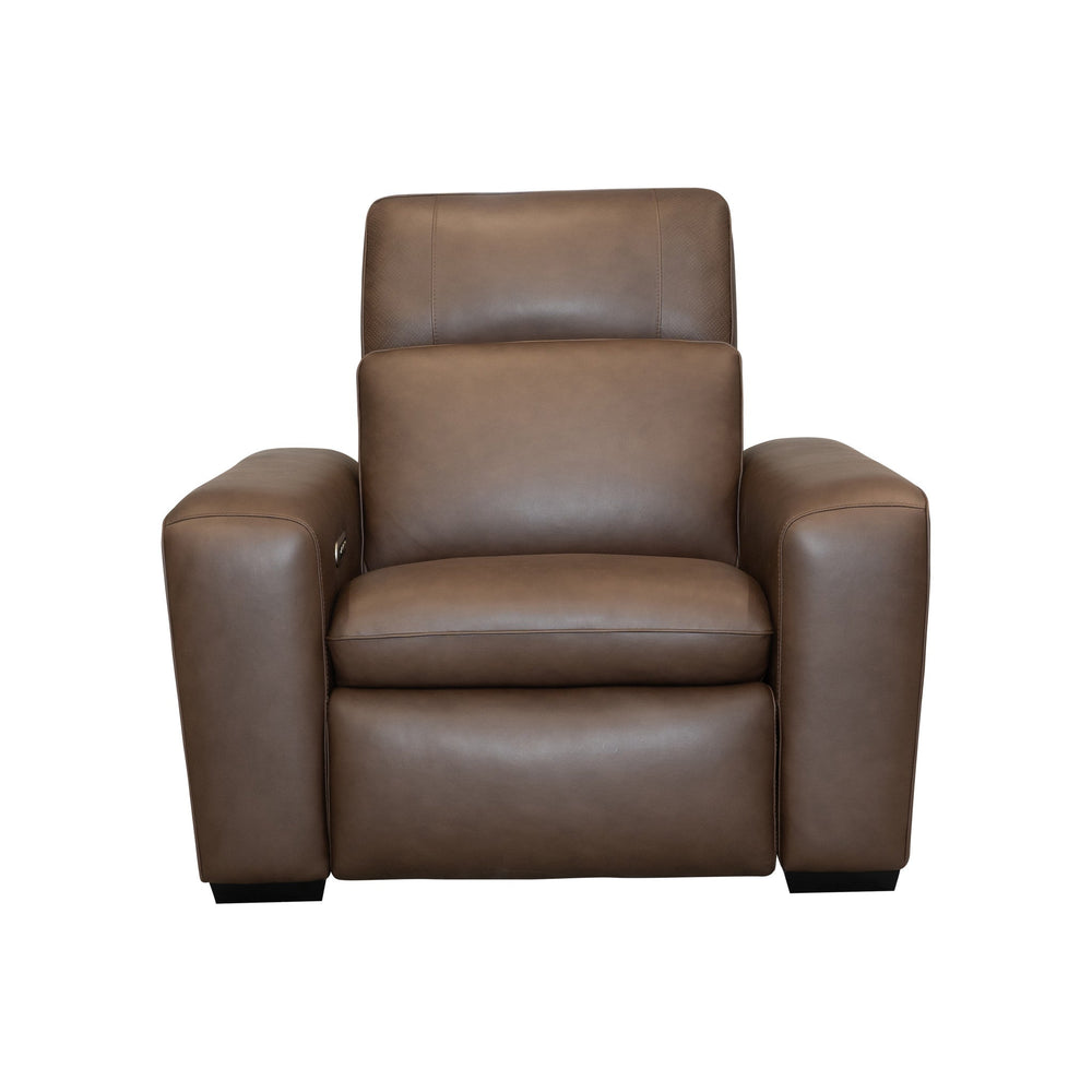 Sense Leather Power Recliner with Power Headrest, Lumbar & Pulse (Cover 36770)