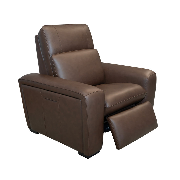 Sense Leather Power Recliner with Power Headrest, Lumbar &amp; Pulse (Cover 36770)