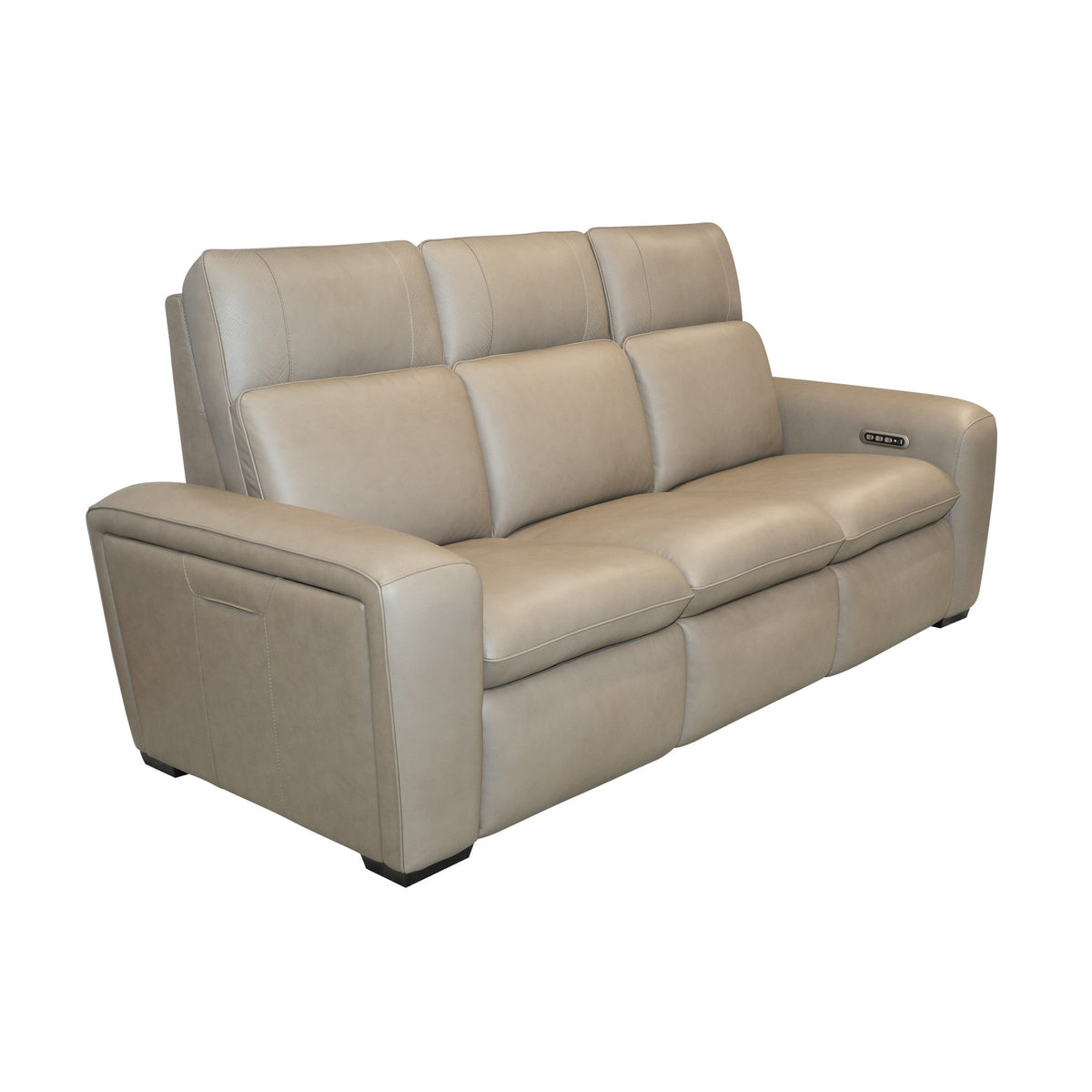 Sense Leather Power Reclining Sofa with Power Headrest, Lumbar & Pulse (Cover 36701)