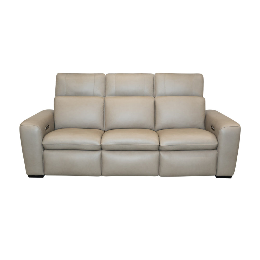 Sense Leather Power Reclining Sofa with Power Headrest, Lumbar & Pulse (Cover 36701)