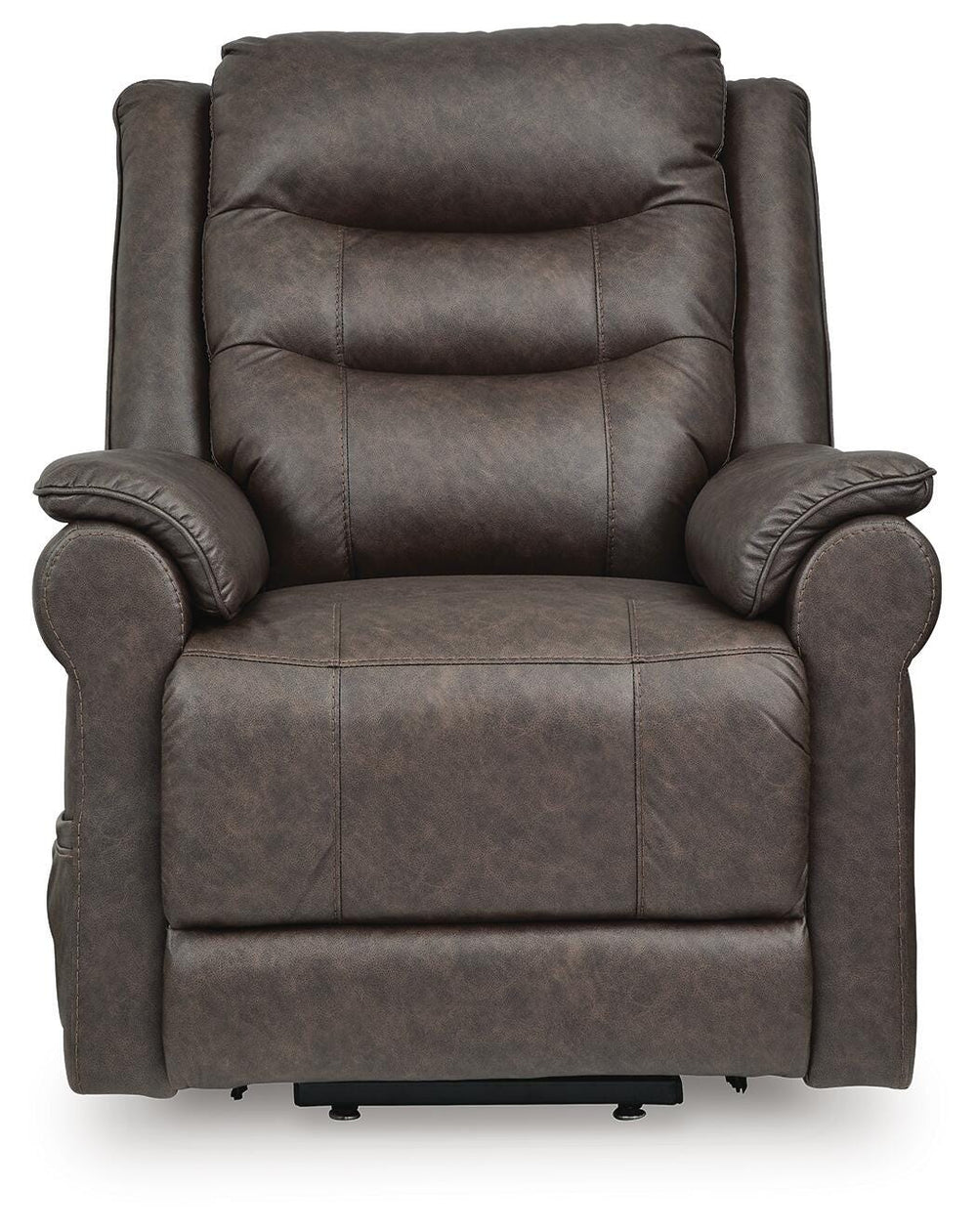Oatman Power Lift Recliner - Dark Brown (4)