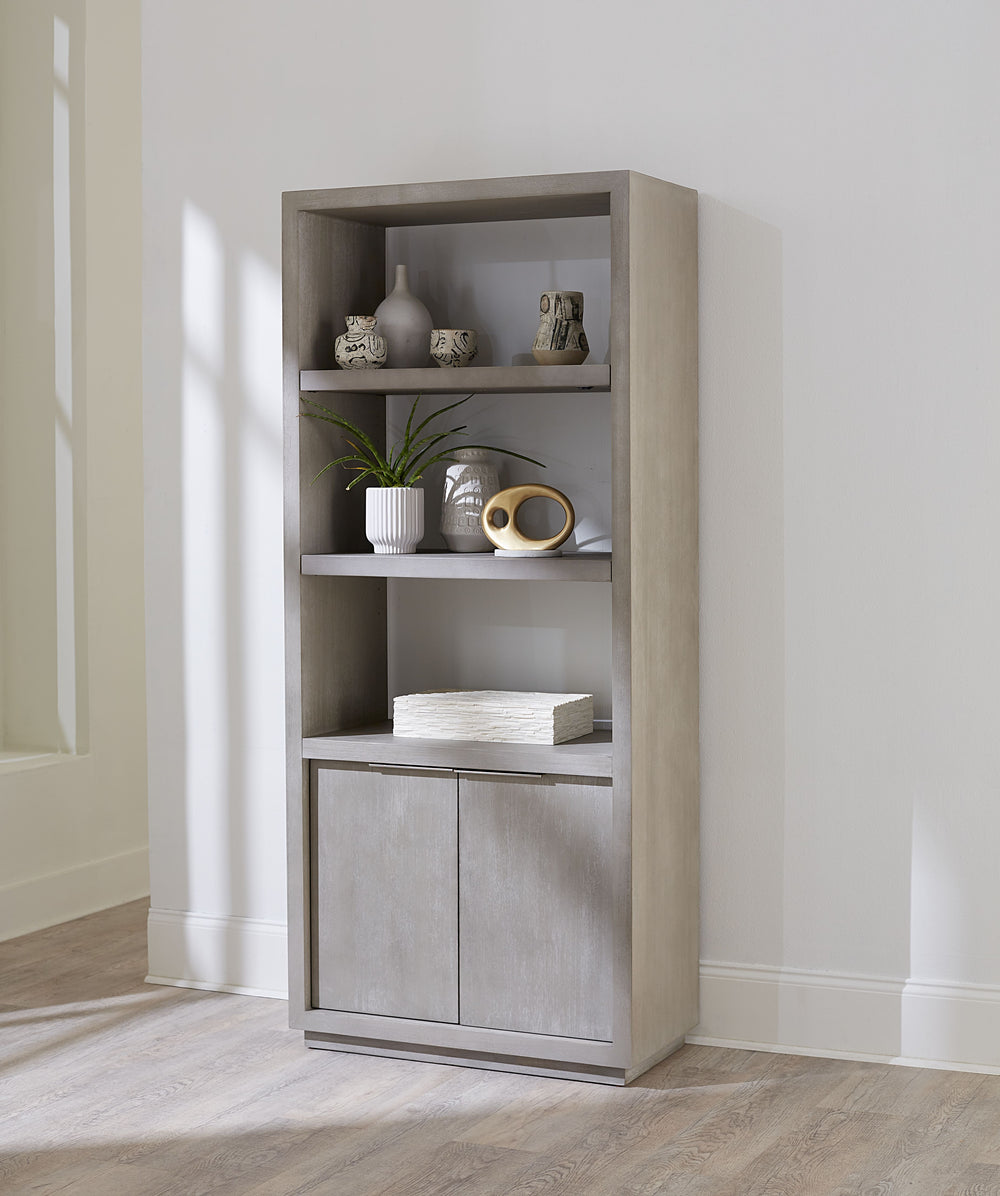 Modus Furniture Azbx19 Oxford Bookshelf In Mineral