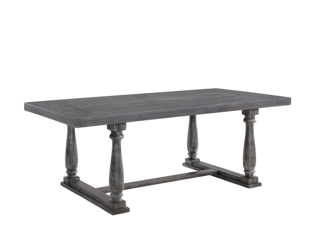 Bernard - Weathered Dining Table - Gray / Oak