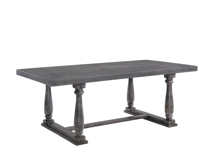 Bernard - Weathered Dining Table - Gray / Oak