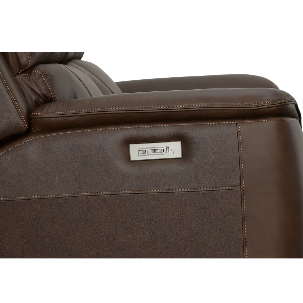 flexsteel-henry-leather-power-reclining-loveseat-burnt-umber