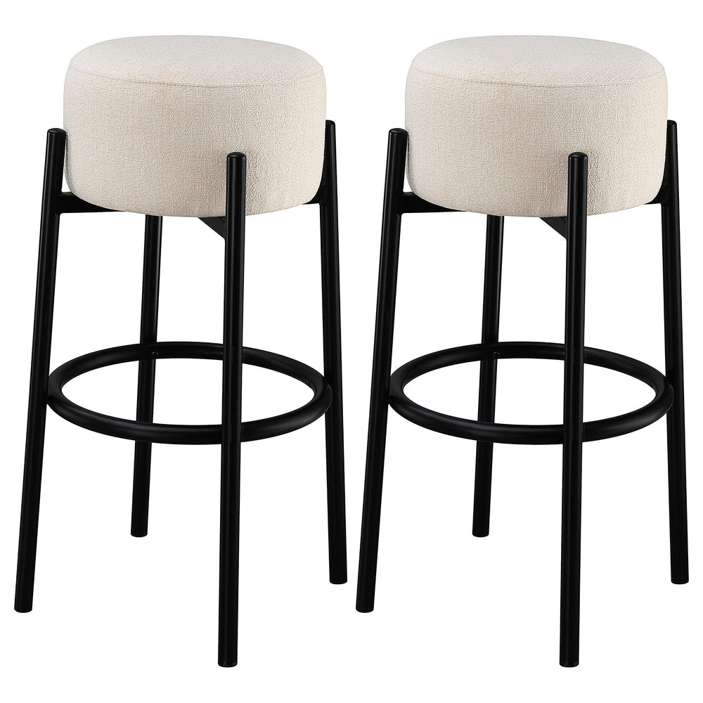coaster-furniture-182176-leonard-upholstered-backless-bar-stool-white