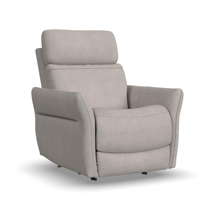 Artemis Fabric Power Rocking Recliner with Power Headrest, Lumbar, Heat &amp; Massage