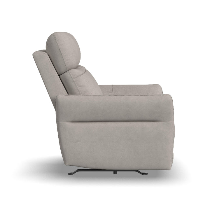 Artemis Fabric Power Rocking Recliner with Power Headrest, Lumbar, Heat &amp; Massage