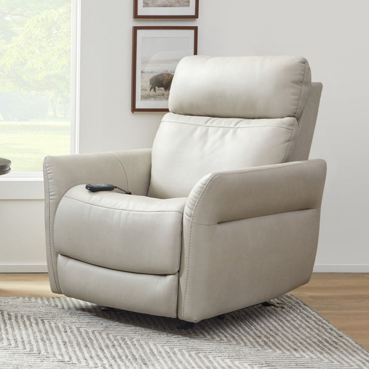 Artemis Fabric Power Rocking Recliner with Power Headrest, Lumbar, Heat &amp; Massage
