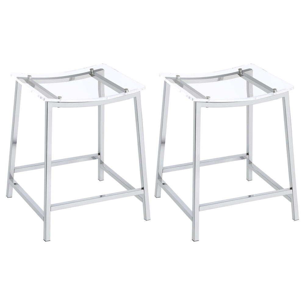 coaster-furniture-182358-jovani-acrylic-backless-counter-stool-chrome