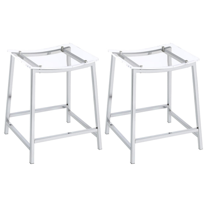 coaster-furniture-182358-jovani-acrylic-backless-counter-stool-chrome