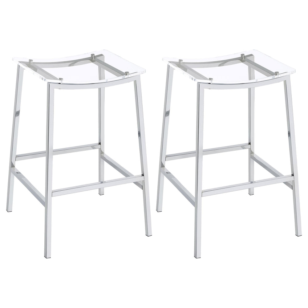 coaster-furniture-182359-jovani-acrylic-backless-bar-stool-chrome