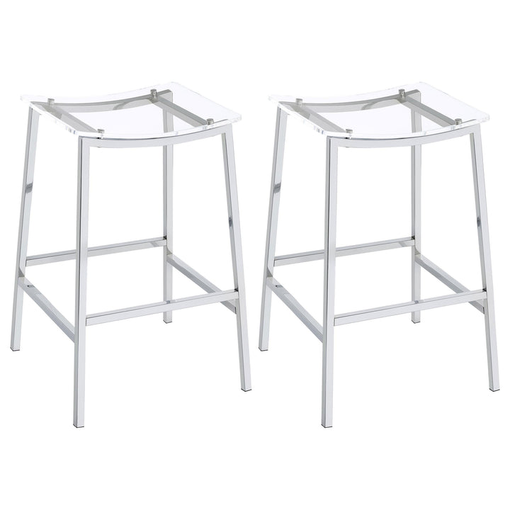coaster-furniture-182359-jovani-acrylic-backless-bar-stool-chrome