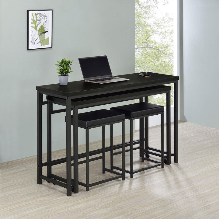 coaster-furniture-182724-hawes-4-piece-multipurpose-counter-height-table-set-black
