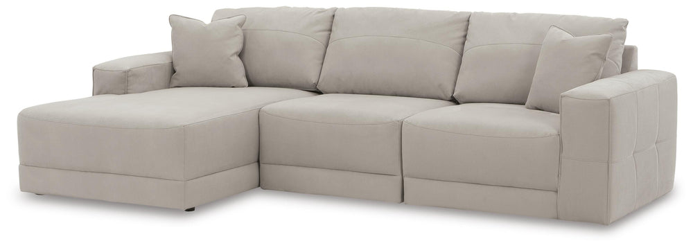 Next-Gen Gaucho 3-Piece Sectional Sofa with Chaise - Gray (1)