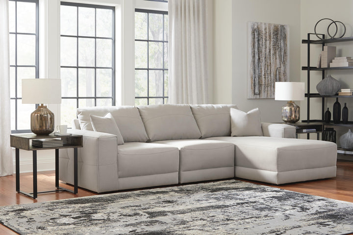 Next-Gen Gaucho 3-Piece Sectional Sofa with Chaise - Gray (2)