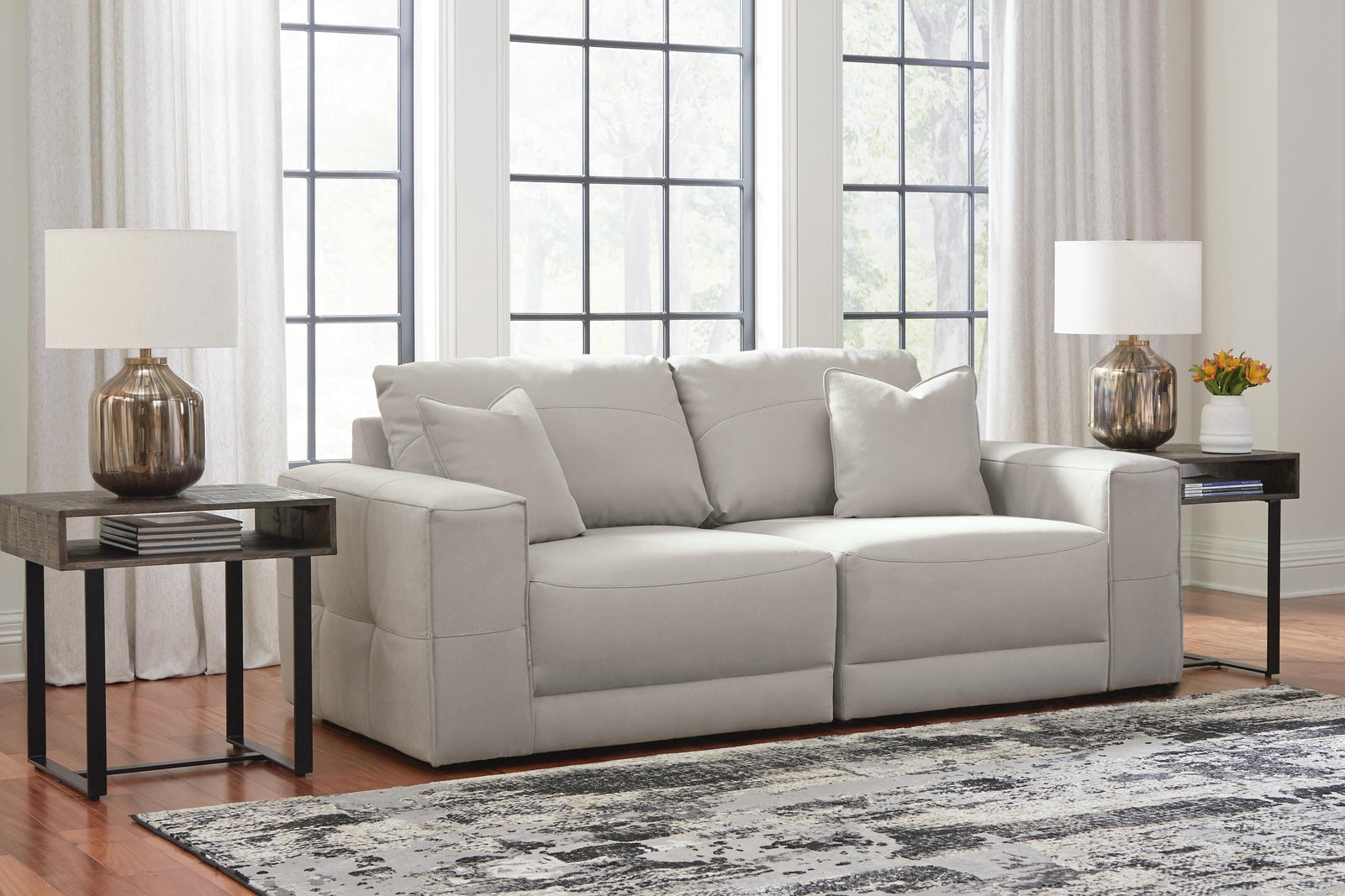 Next-Gen Gaucho 2-Piece Sectional Loveseat - Gray (2)