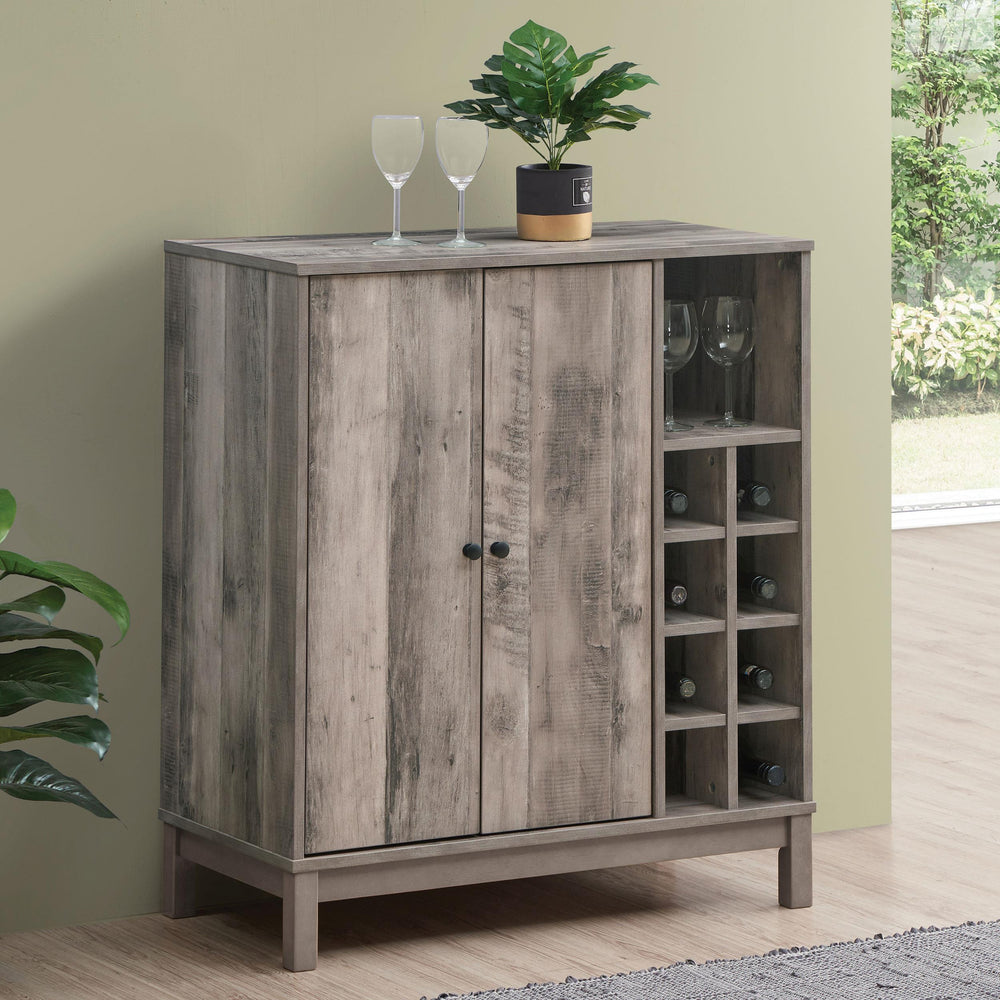 coaster-furniture-183600-cheyenne-2-door-home-bar-wine-cabinet-weathered-acacia