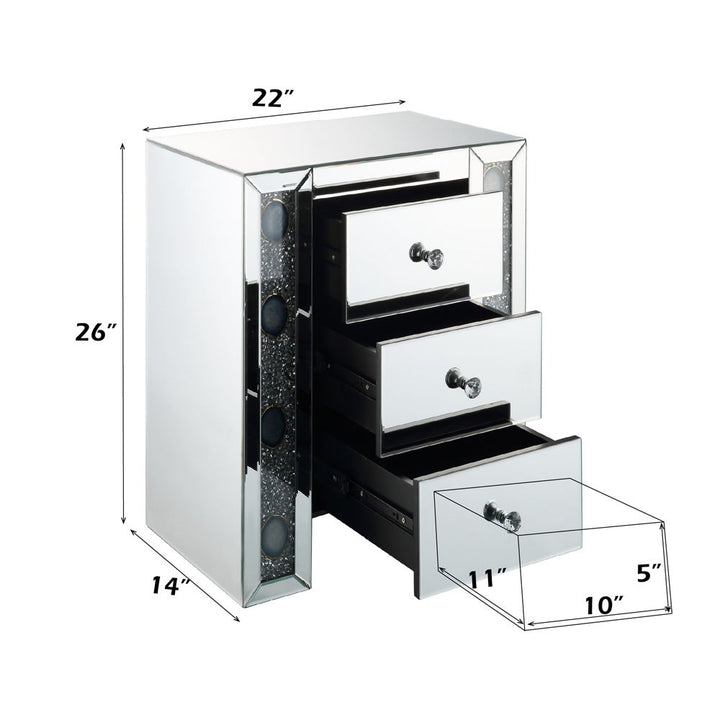 sonia-accent-table-mirrored-faux-agate-stone