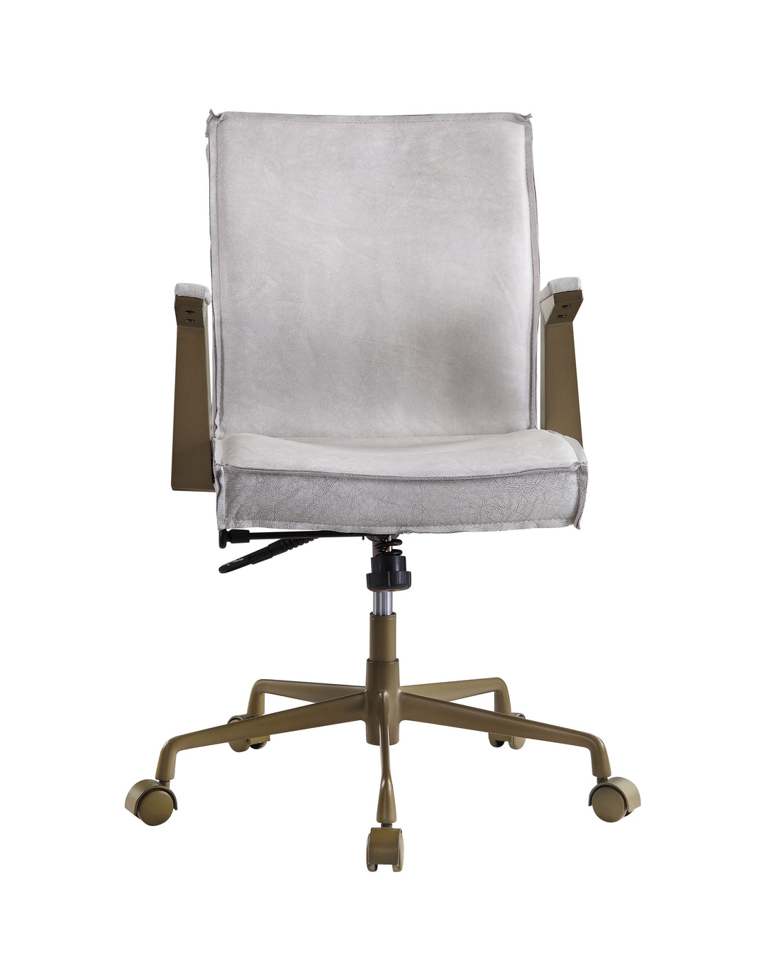 Attica - Office Chair - Vintage White Top Grain Leather